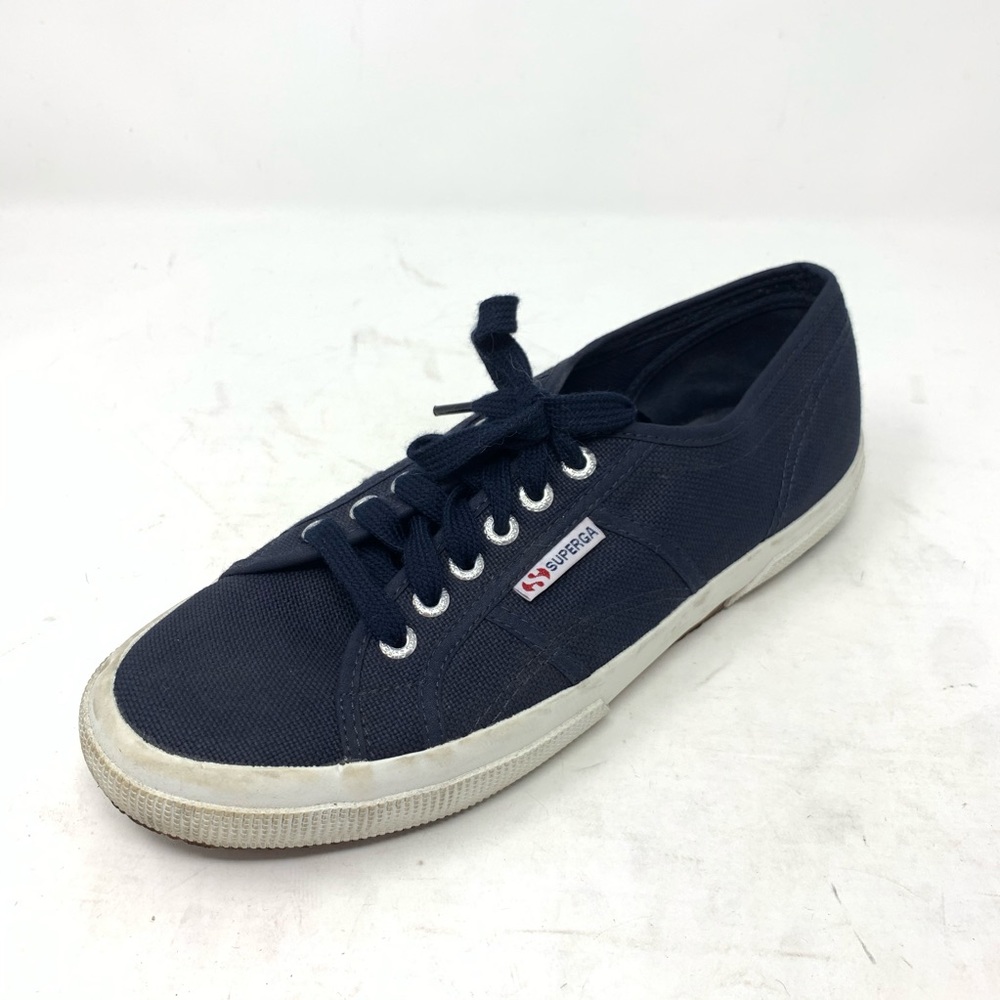 Superga blue tennis shoes 9.5
